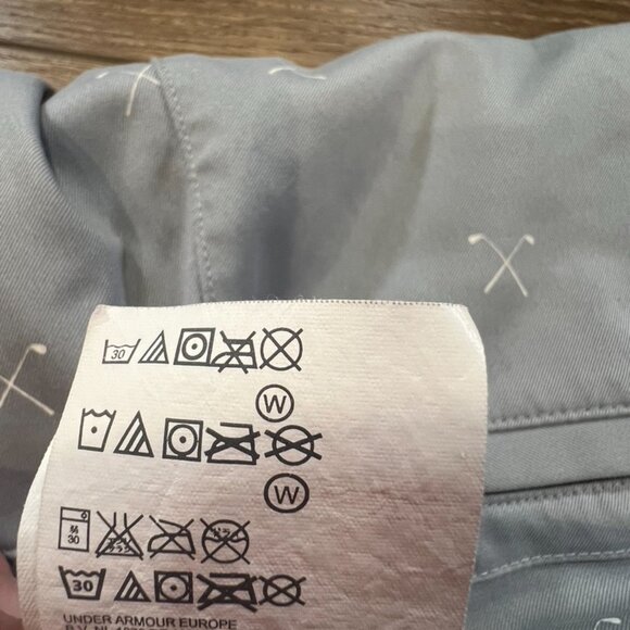 Under Armour Boys Heat Gear Performance Shorts, Golf Print, Gray, Sz 18, Preppy - Picture 7 of 13